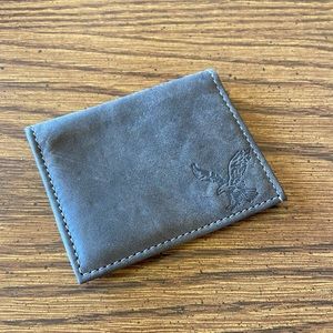 American Eagle Brown Card Wallet